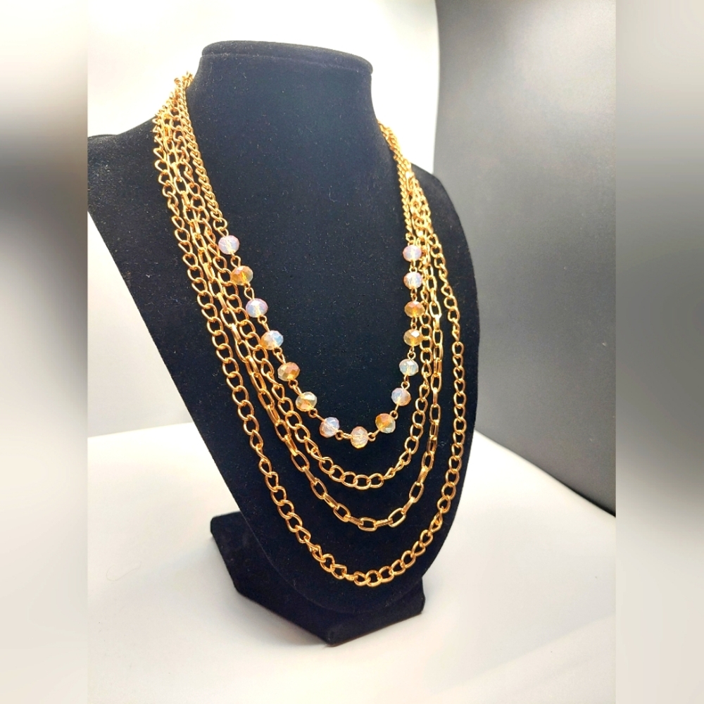 Paparazzi “Extravagant Elegance” - Gold Necklace